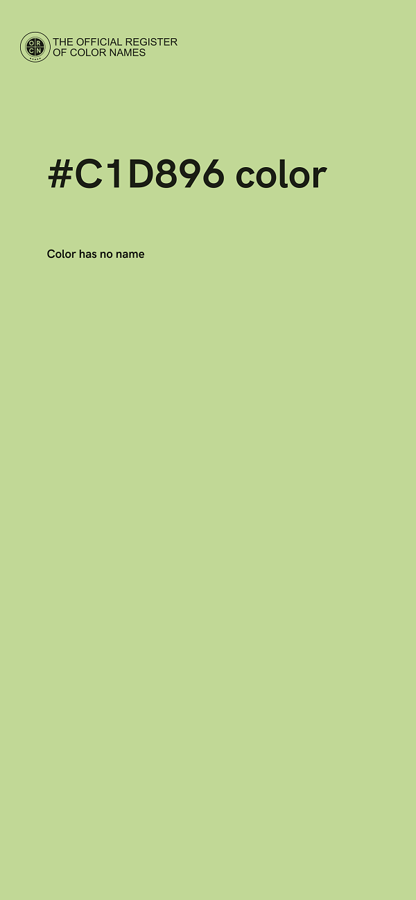 #C1D896 color image