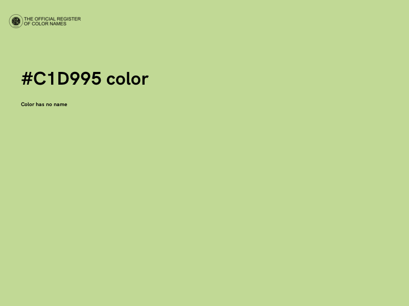 #C1D995 color image