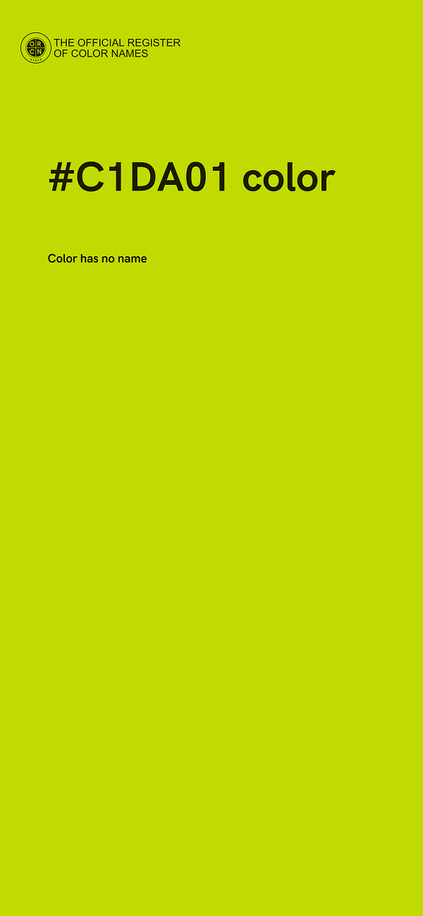 #C1DA01 color image