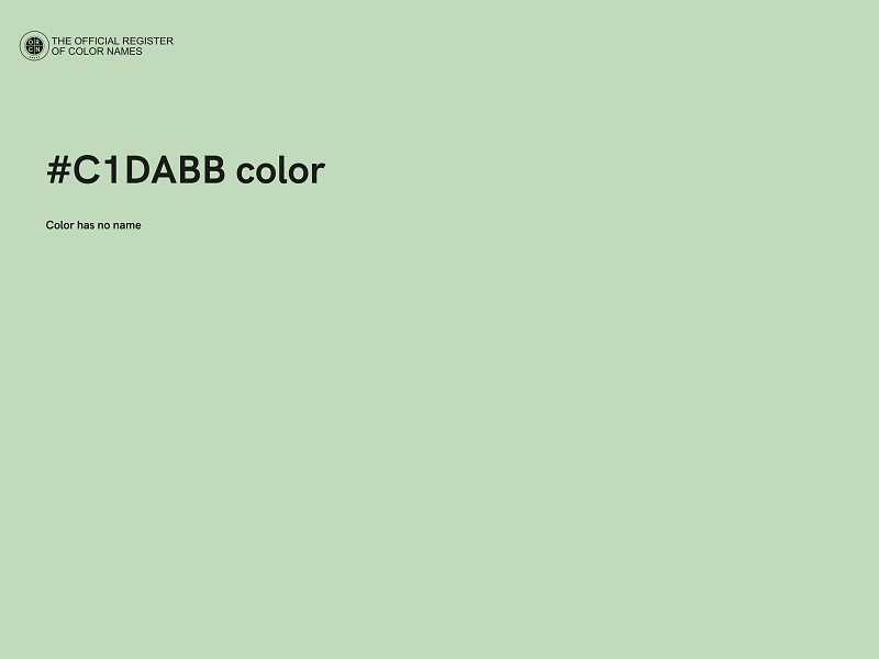 #C1DABB color image