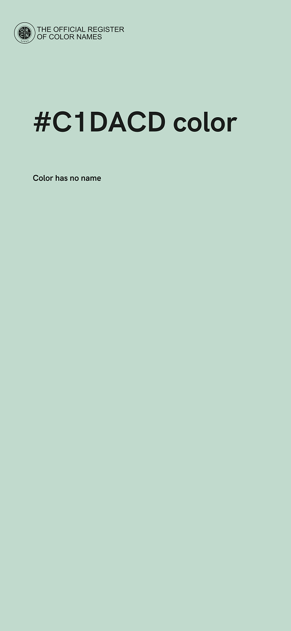 #C1DACD color image