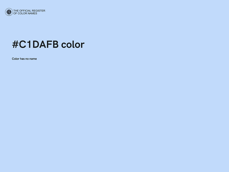 #C1DAFB color image