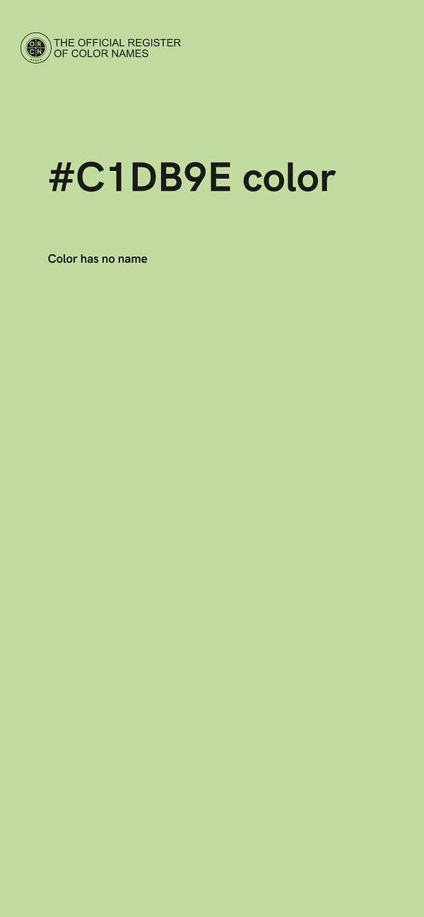 #C1DB9E color image