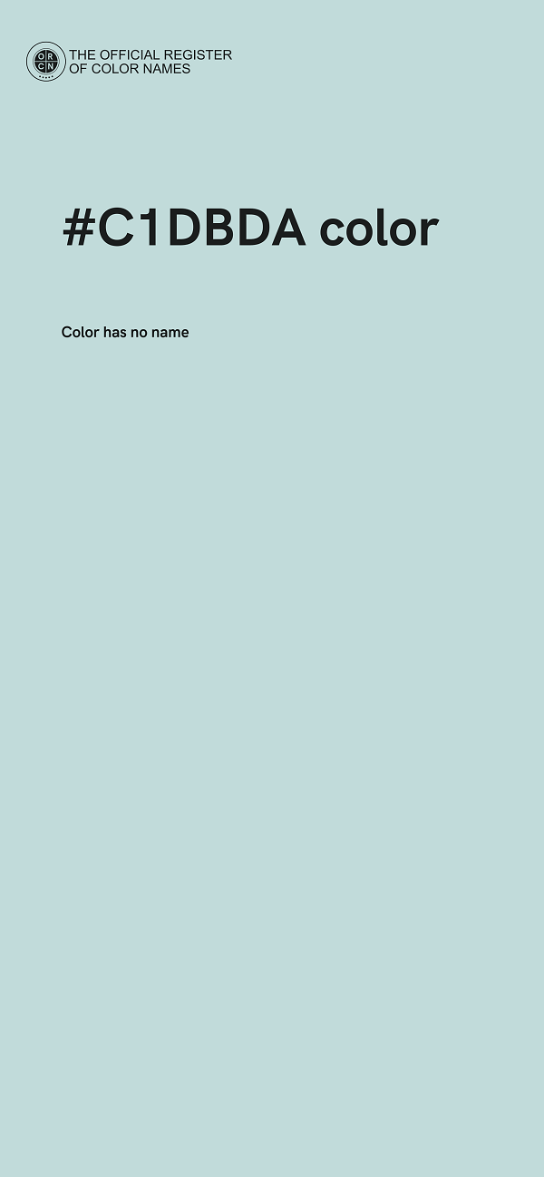 #C1DBDA color image