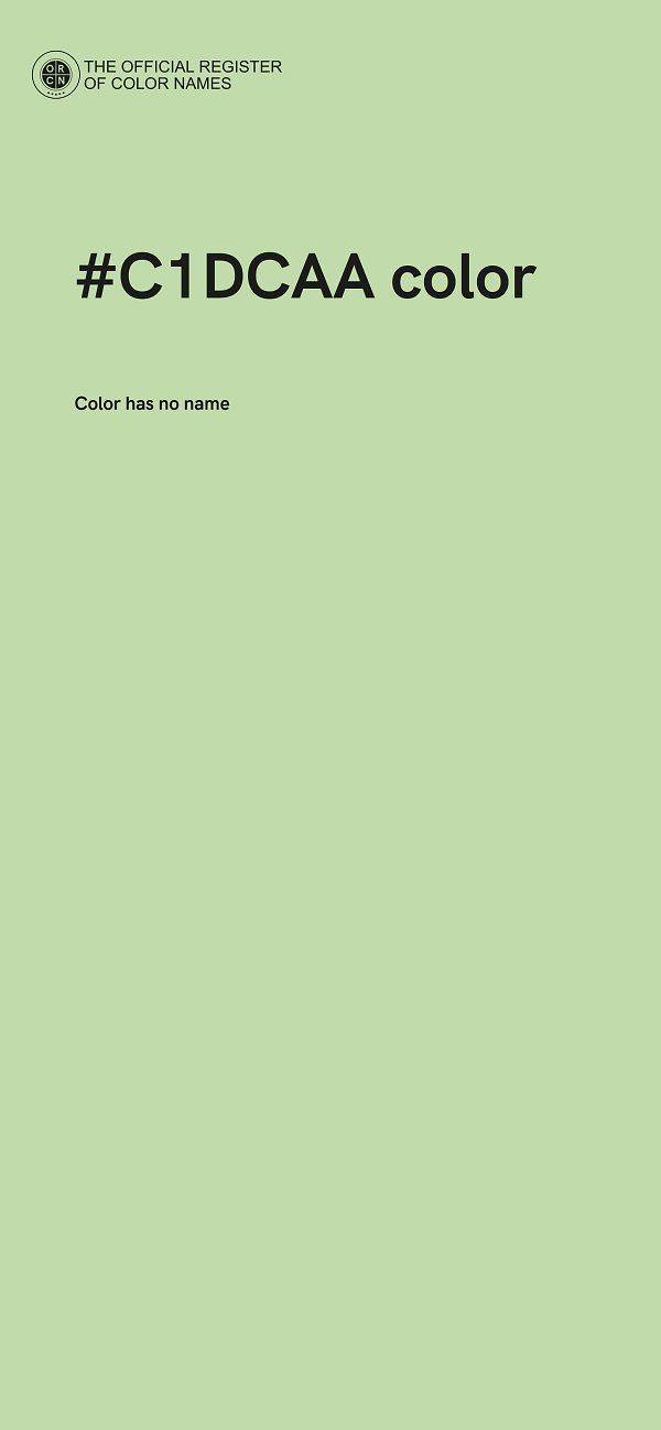 #C1DCAA color image