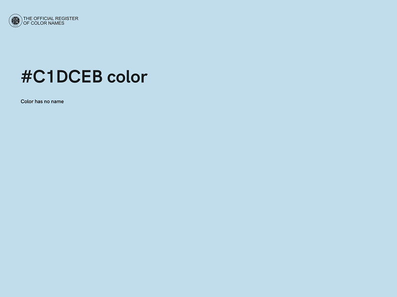 #C1DCEB color image