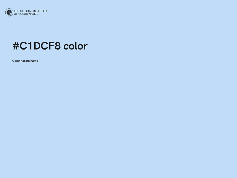 #C1DCF8 color image