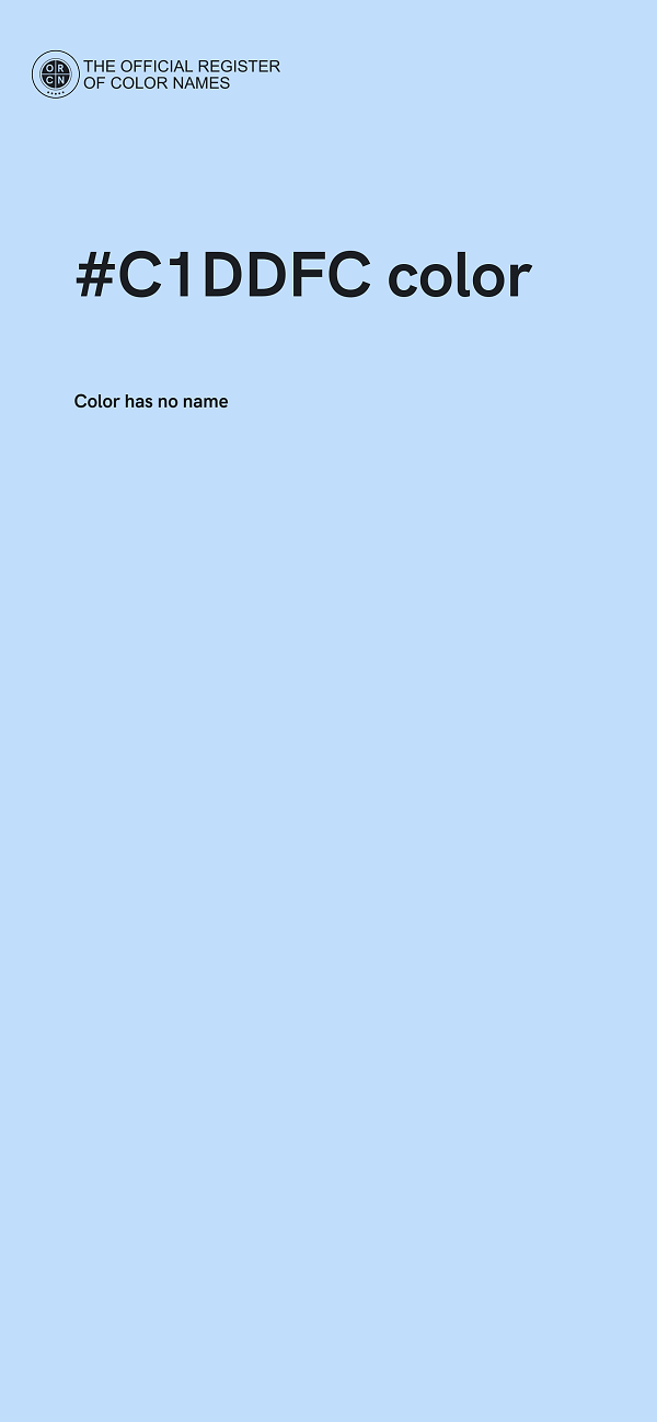 #C1DDFC color image