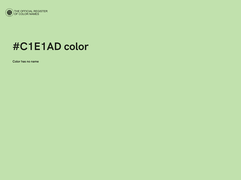 #C1E1AD color image