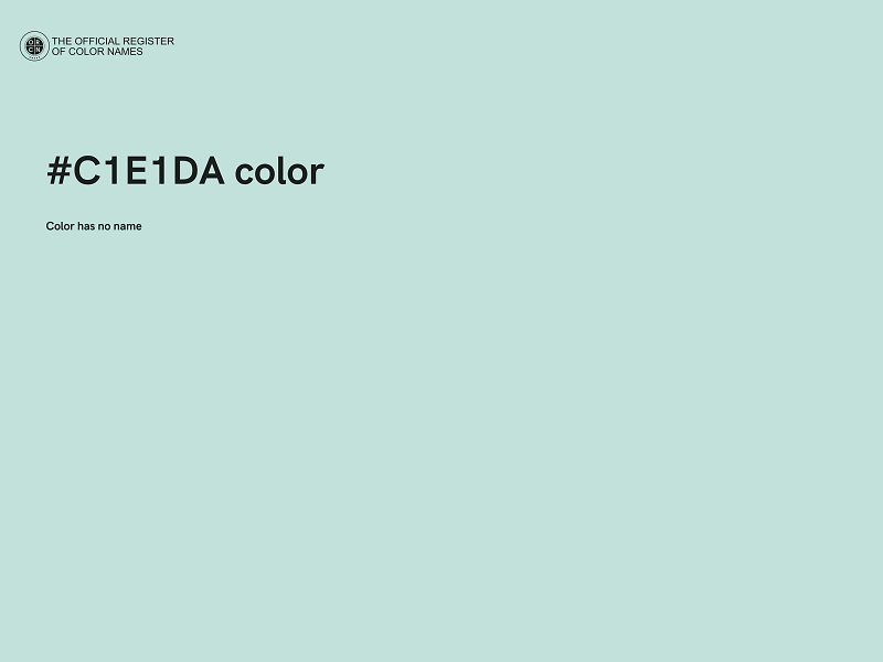 #C1E1DA color image