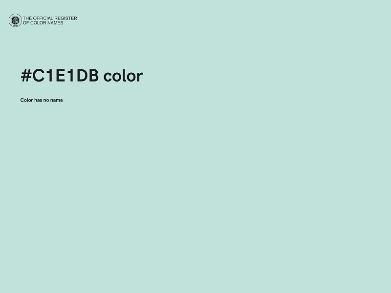 #C1E1DB color image