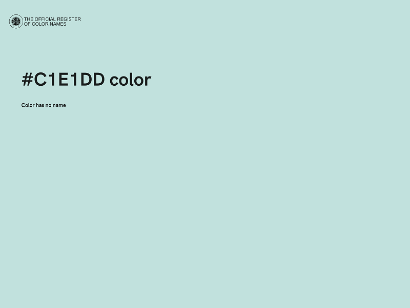 #C1E1DD color image