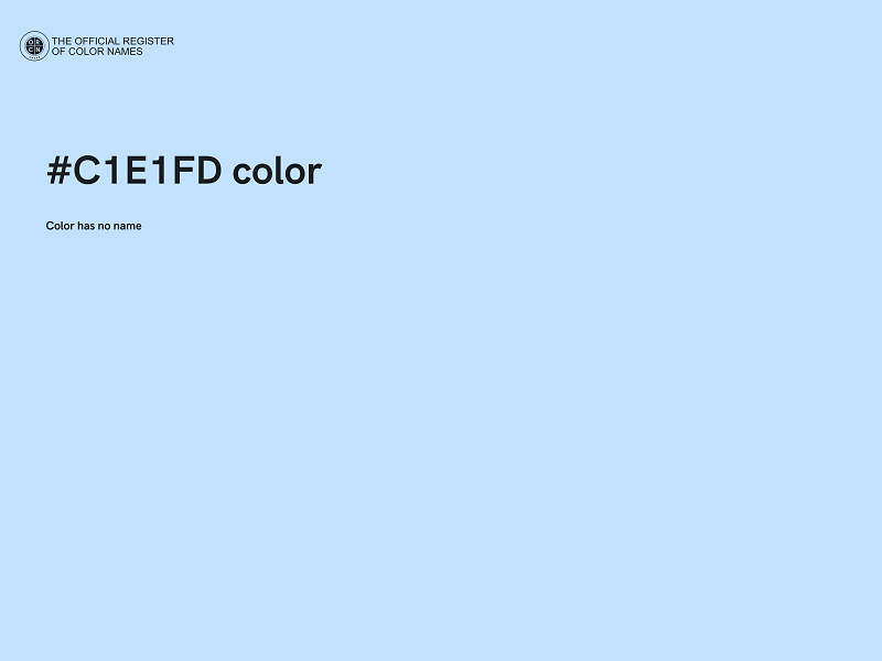 #C1E1FD color image