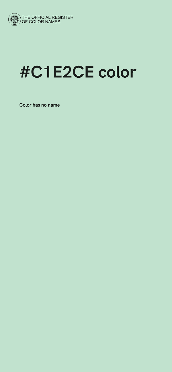 #C1E2CE color image