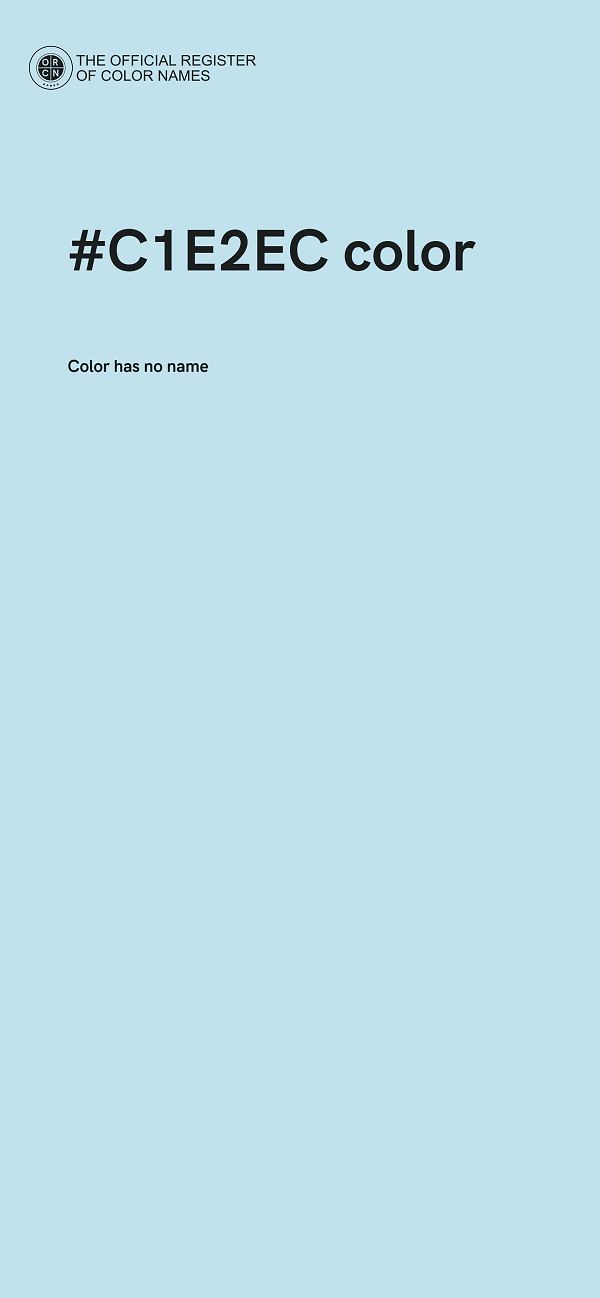 #C1E2EC color image