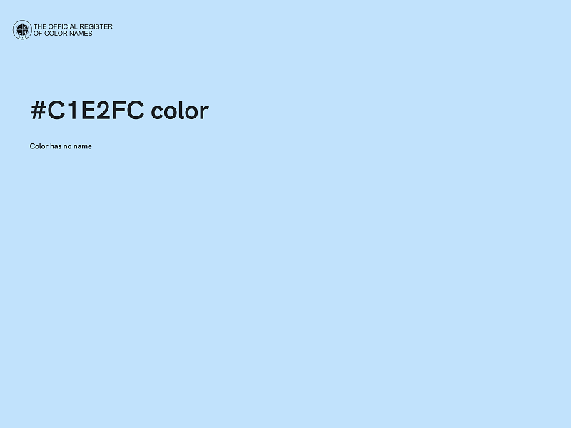 #C1E2FC color image