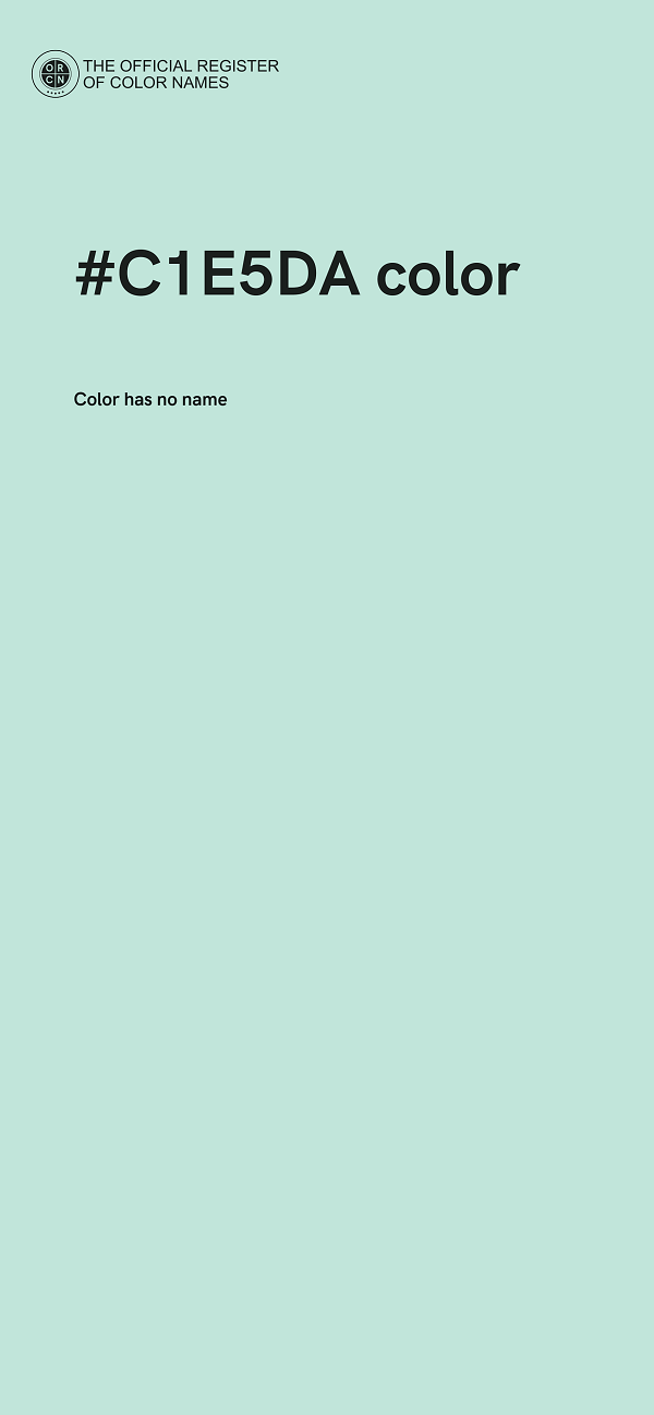 #C1E5DA color image