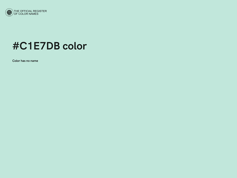 #C1E7DB color image