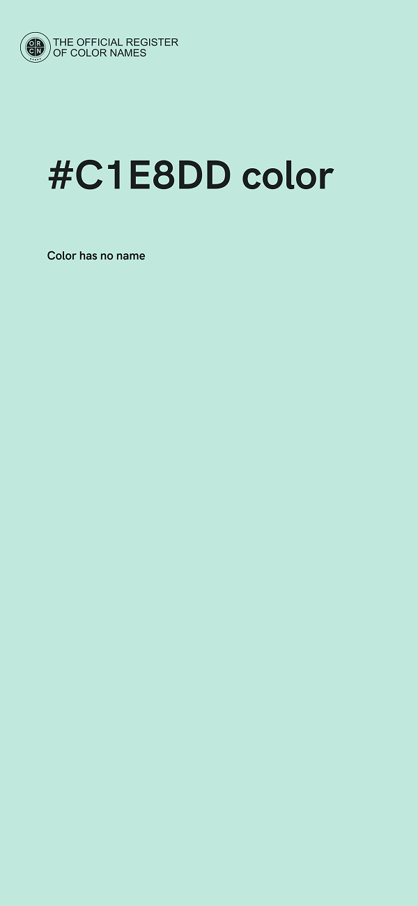 #C1E8DD color image