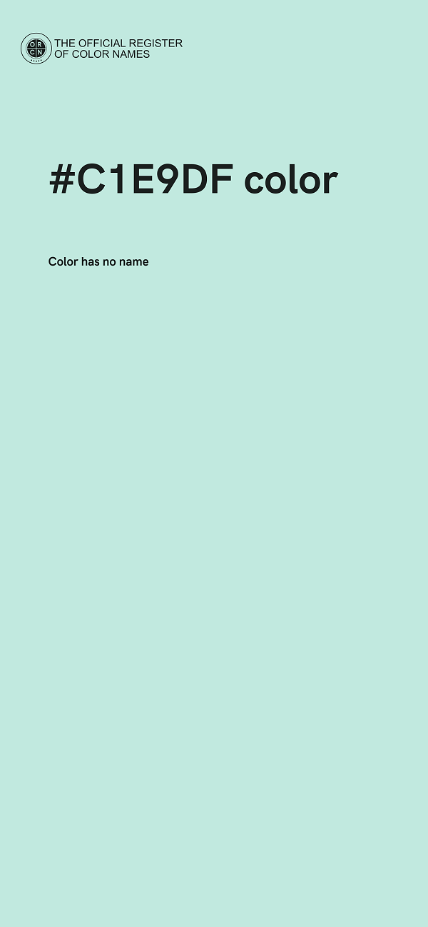 #C1E9DF color image