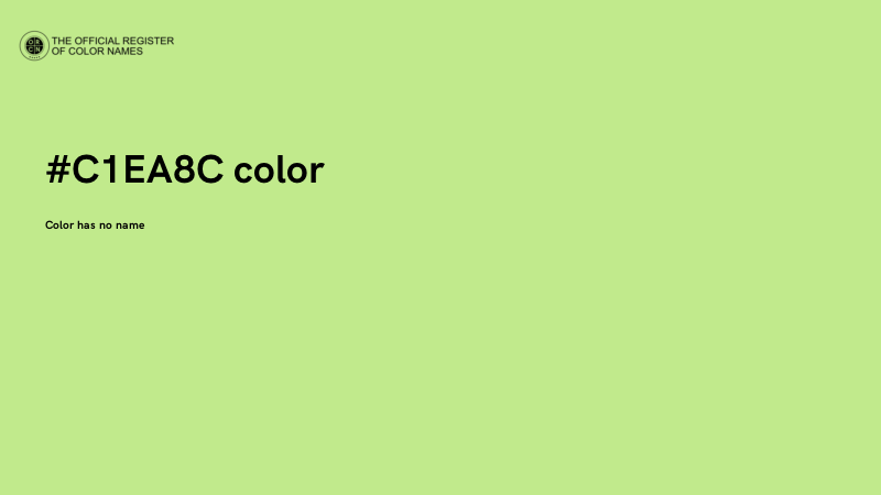 #C1EA8C color image