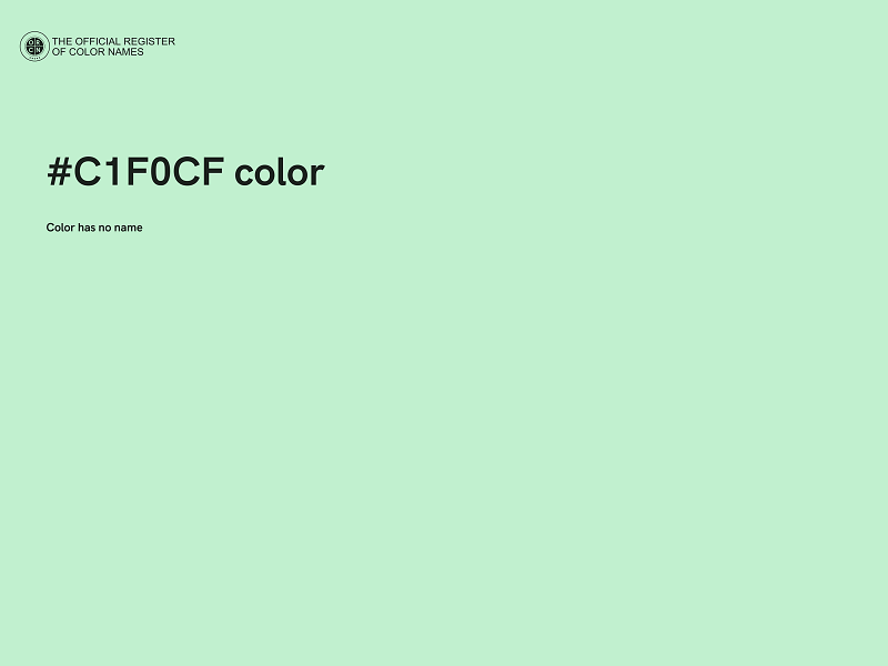 #C1F0CF color image