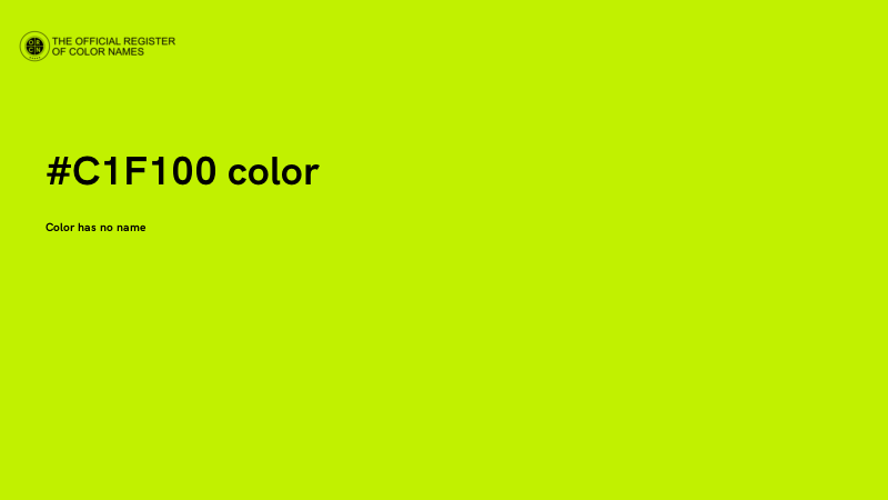 #C1F100 color image
