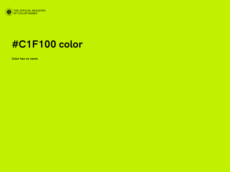 #C1F100 color image