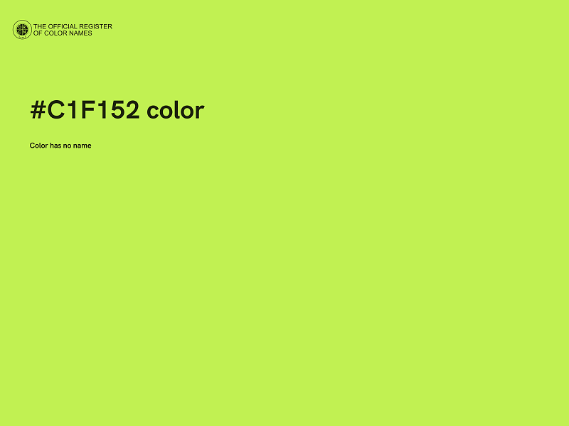 #C1F152 color image