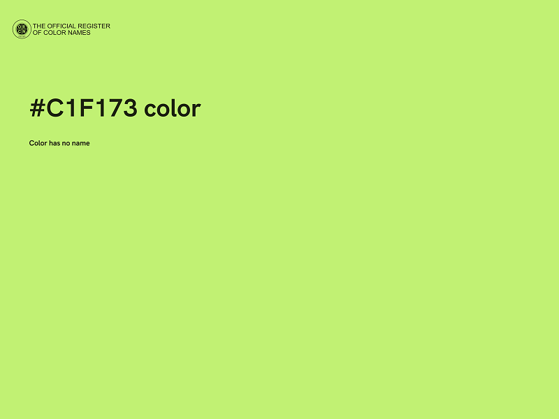 #C1F173 color image