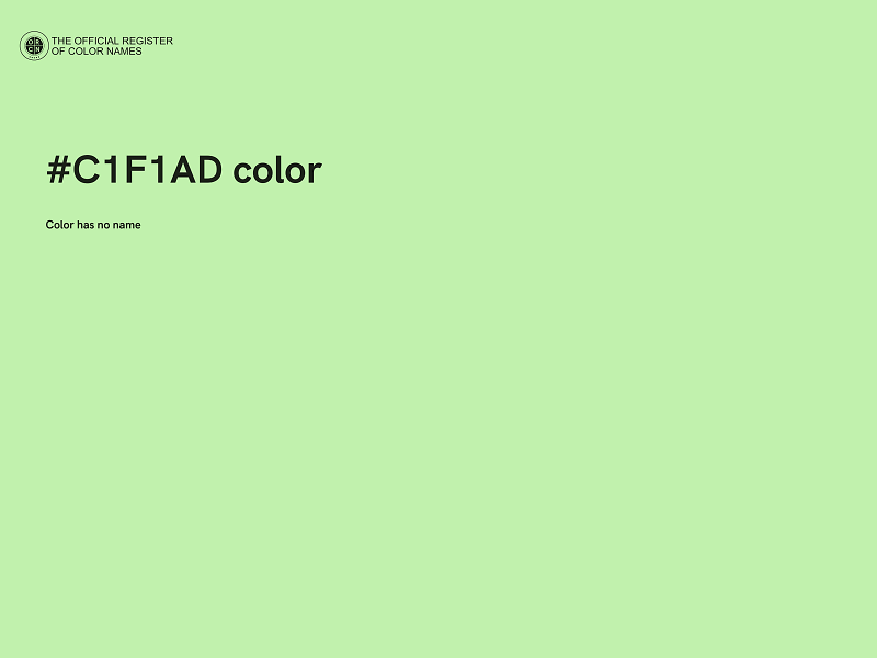 #C1F1AD color image