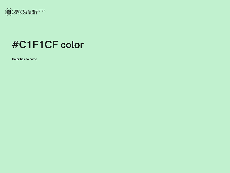 #C1F1CF color image
