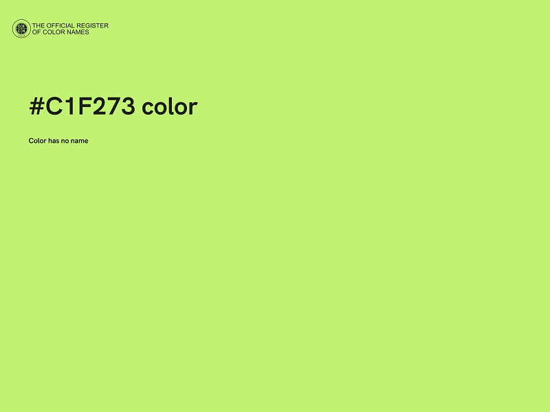 #C1F273 color image