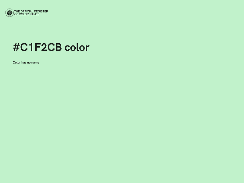 #C1F2CB color image