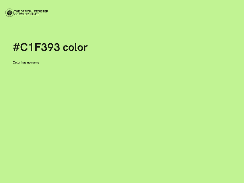 #C1F393 color image