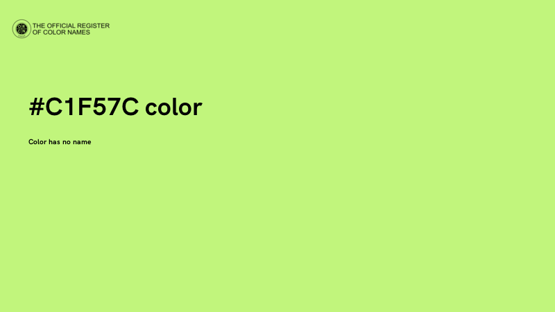 #C1F57C color image