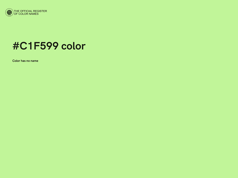 #C1F599 color image