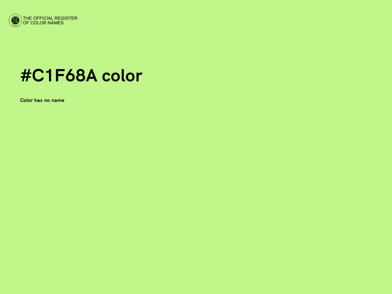 #C1F68A color image