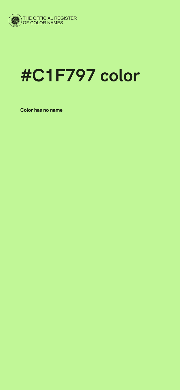 #C1F797 color image