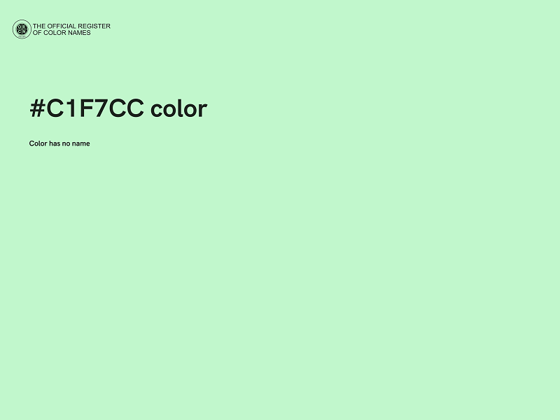 #C1F7CC color image