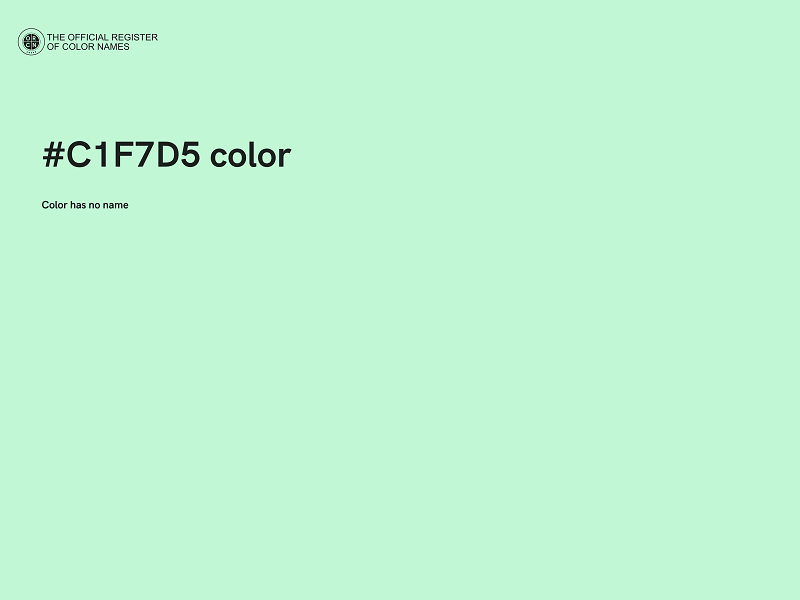 #C1F7D5 color image