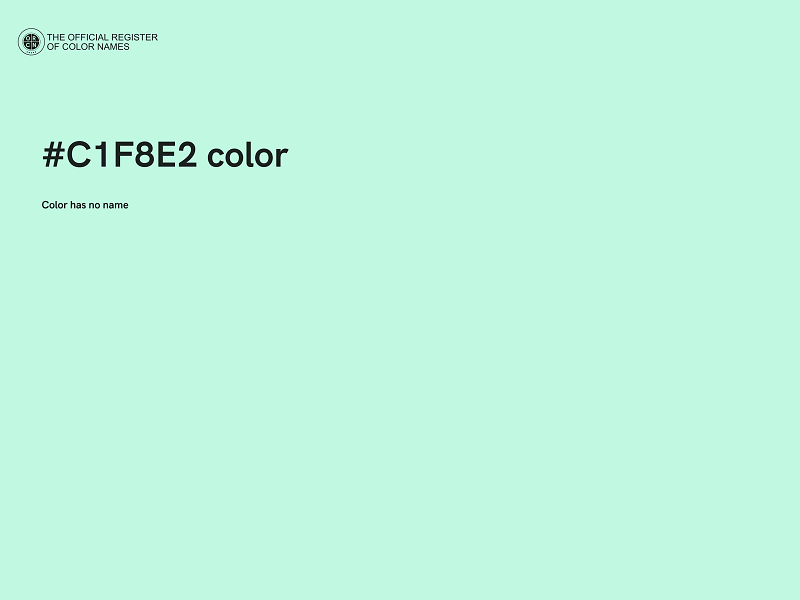 #C1F8E2 color image