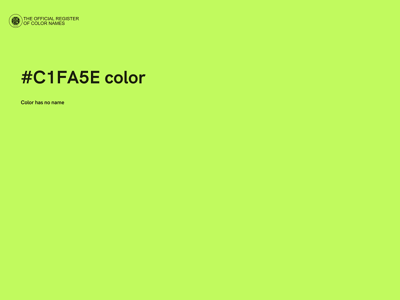 #C1FA5E color image