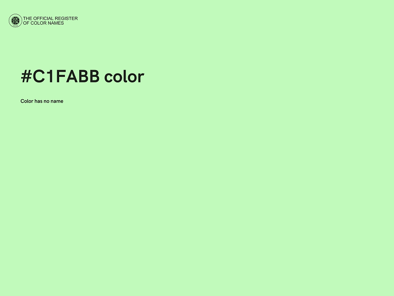 #C1FABB color image