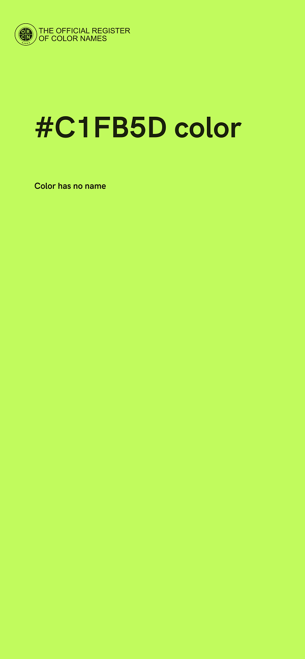#C1FB5D color image