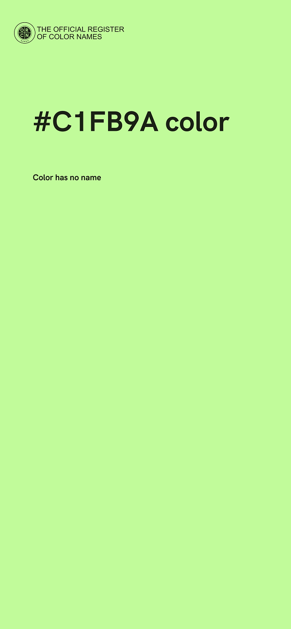 #C1FB9A color image
