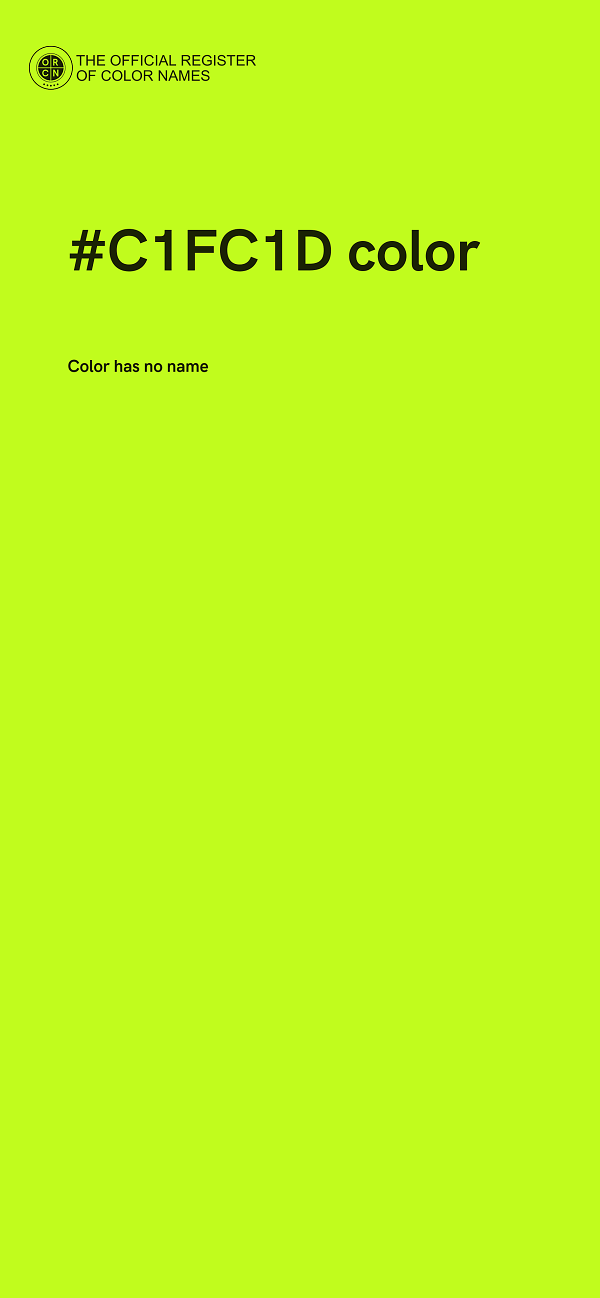 #C1FC1D color image