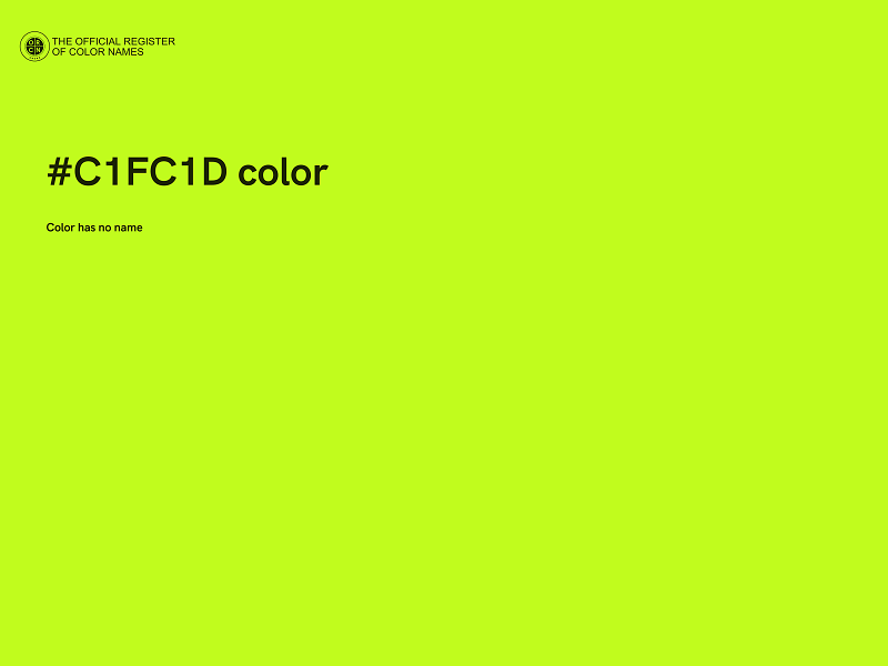 #C1FC1D color image
