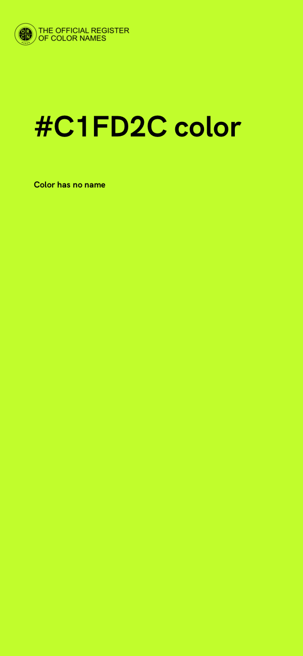 #C1FD2C color image