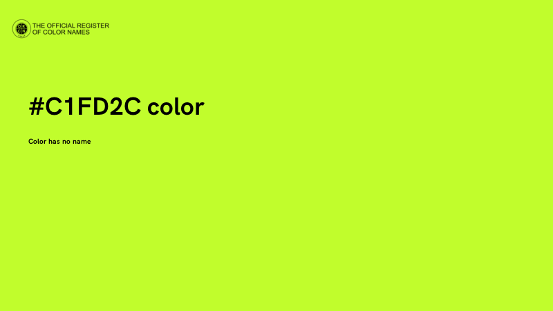 #C1FD2C color image
